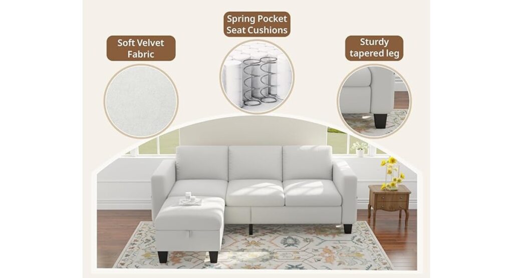 Corner Couch 4 Seater