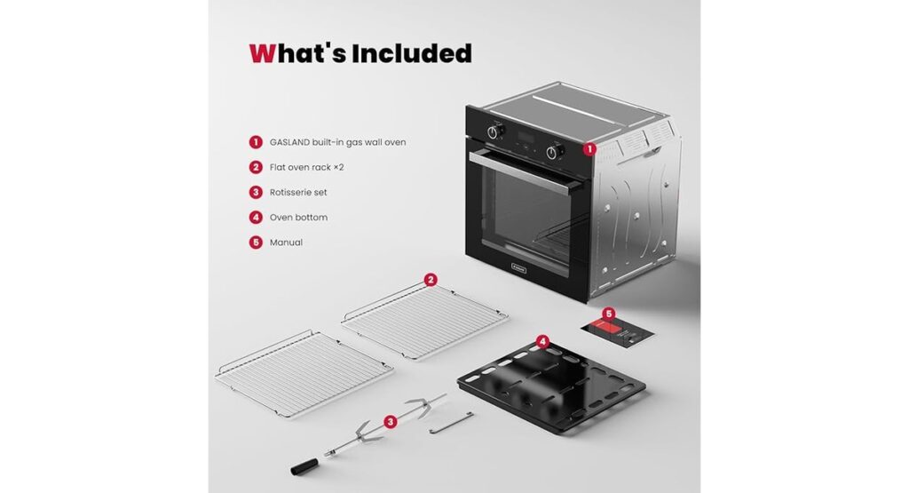 24-Inch Gas Wall Oven 