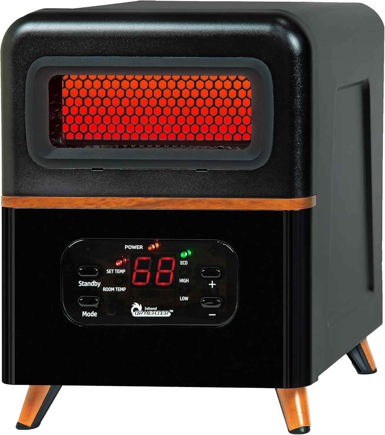 Large infrared heaters