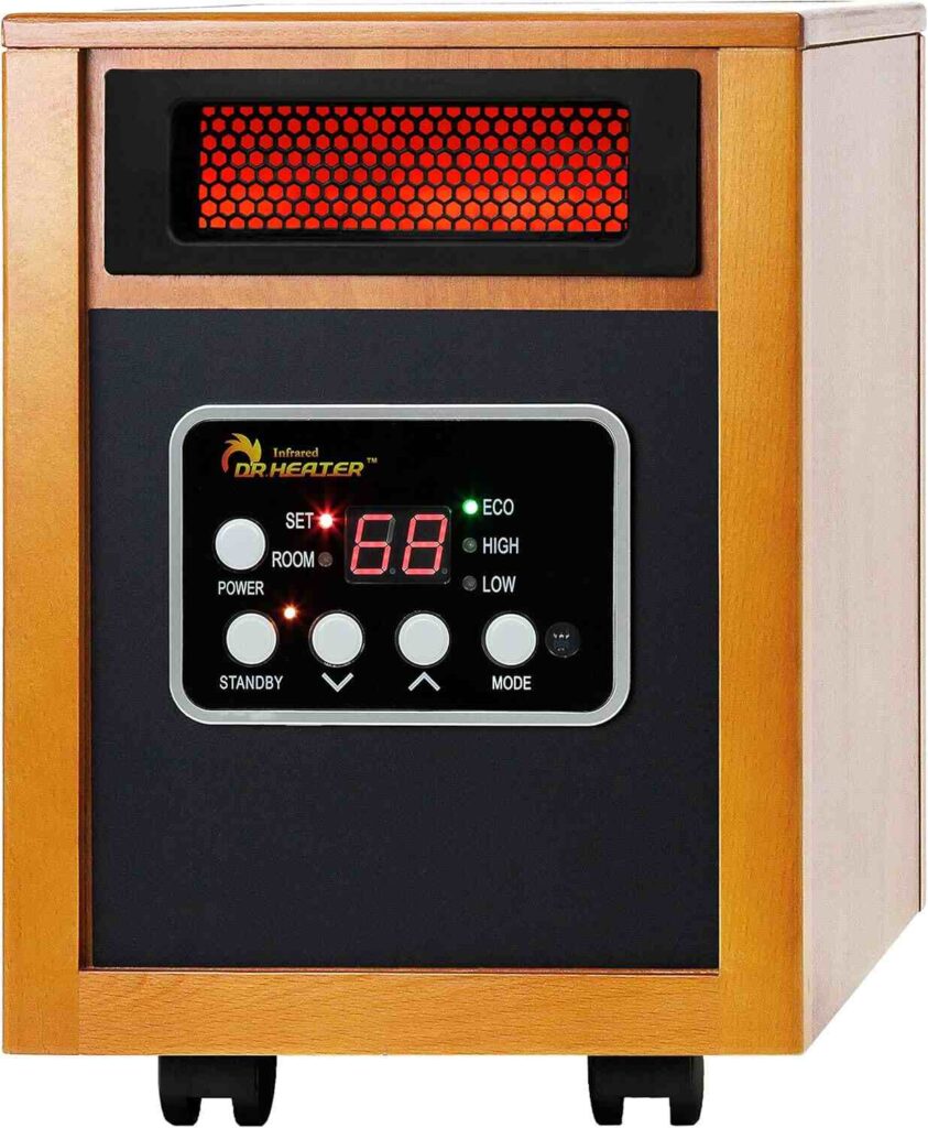 Modern infrared heaters