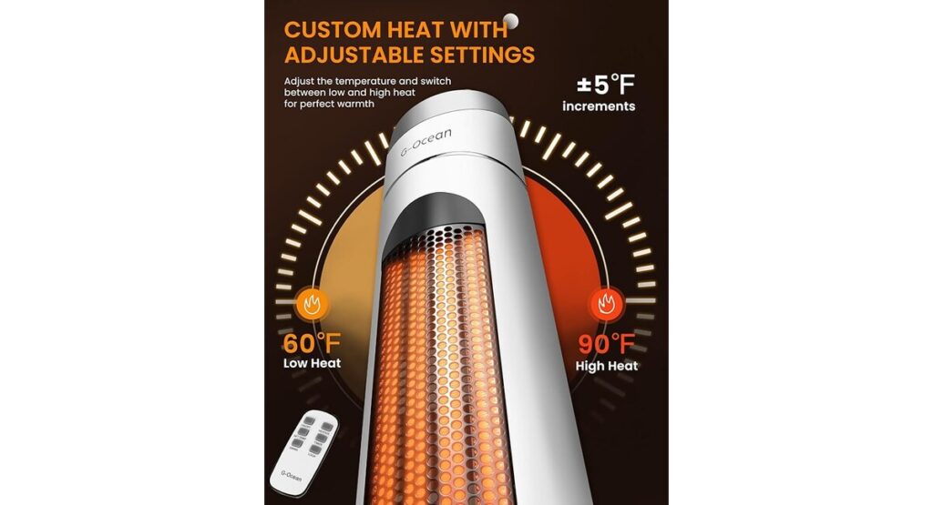 Tower Room Heater 