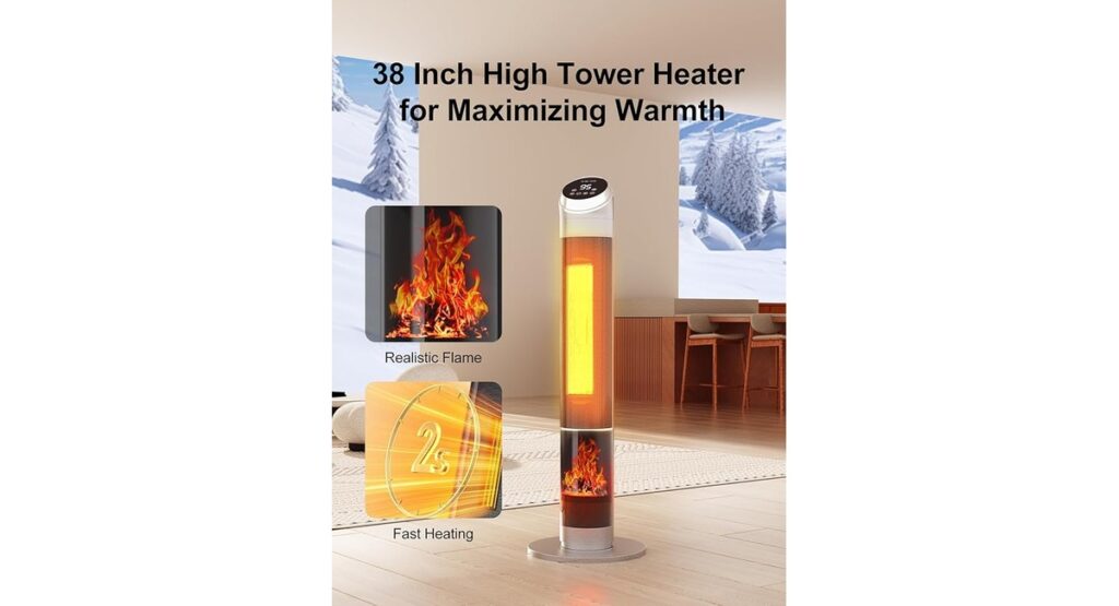 Tower Room Heater 