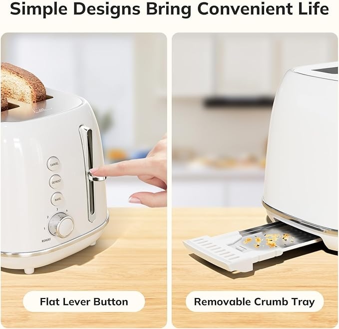 2 slice bread toaster 