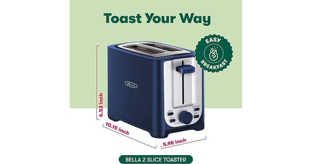 2 slice bread toaster