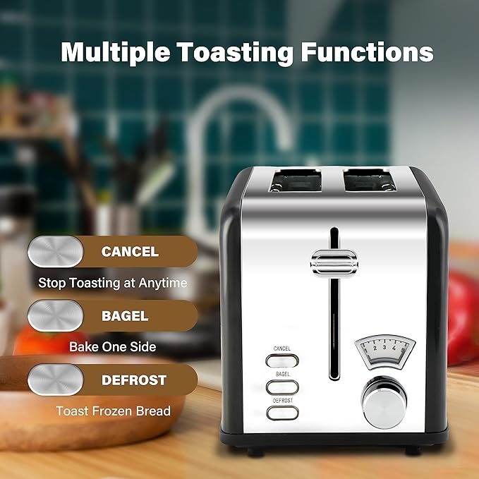 2 slice bread toaster