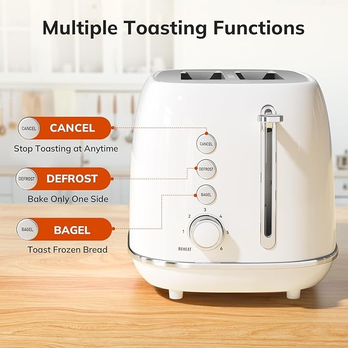 2 slice bread toaster